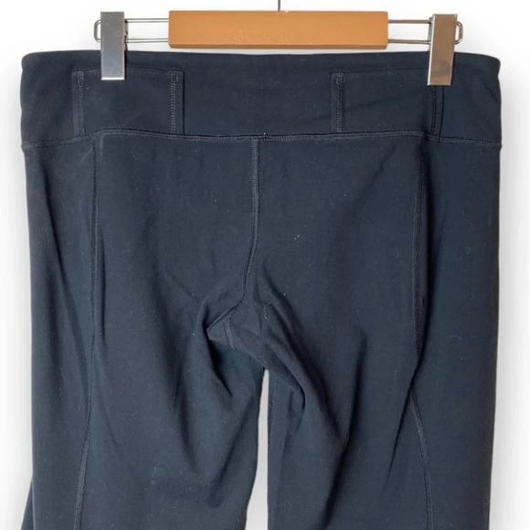 Lululemon Black Straight Leg Pants w Belt Loops - Picture 4 of 8